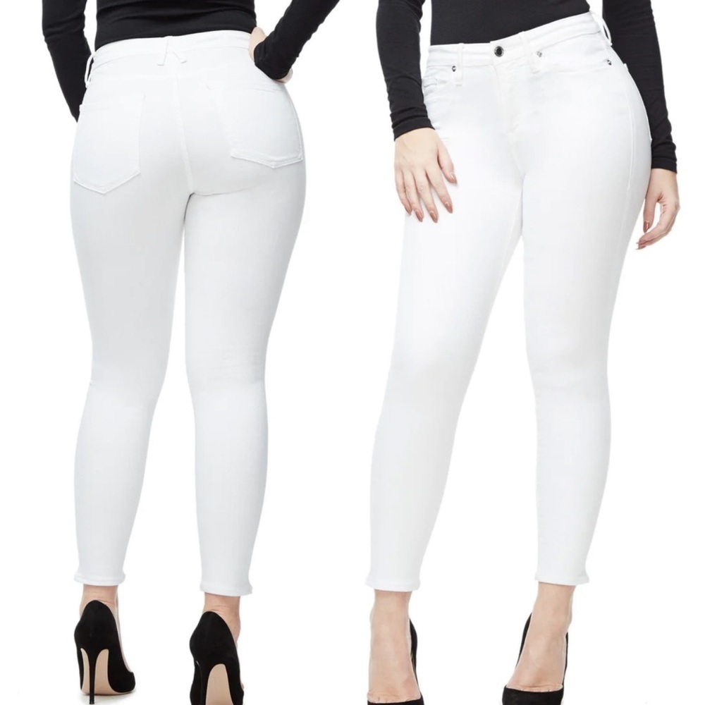 NWOT Good American the Good Legs Crop Jeans